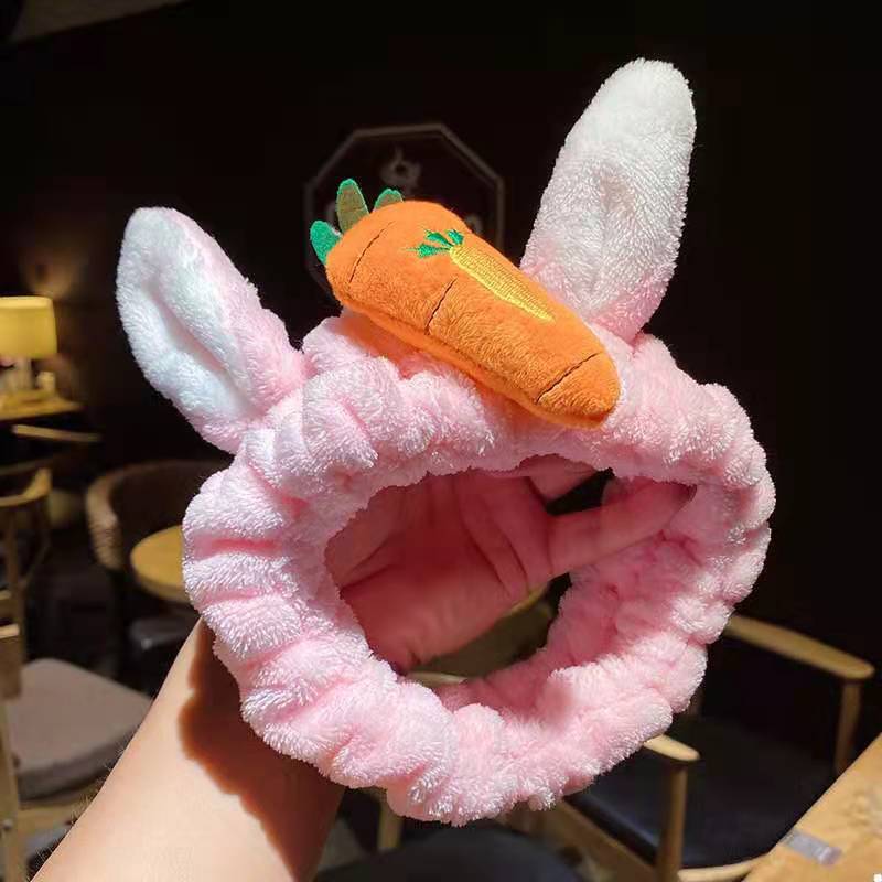 Hair Tie Headband Plush Bow Headband Hair Accessories