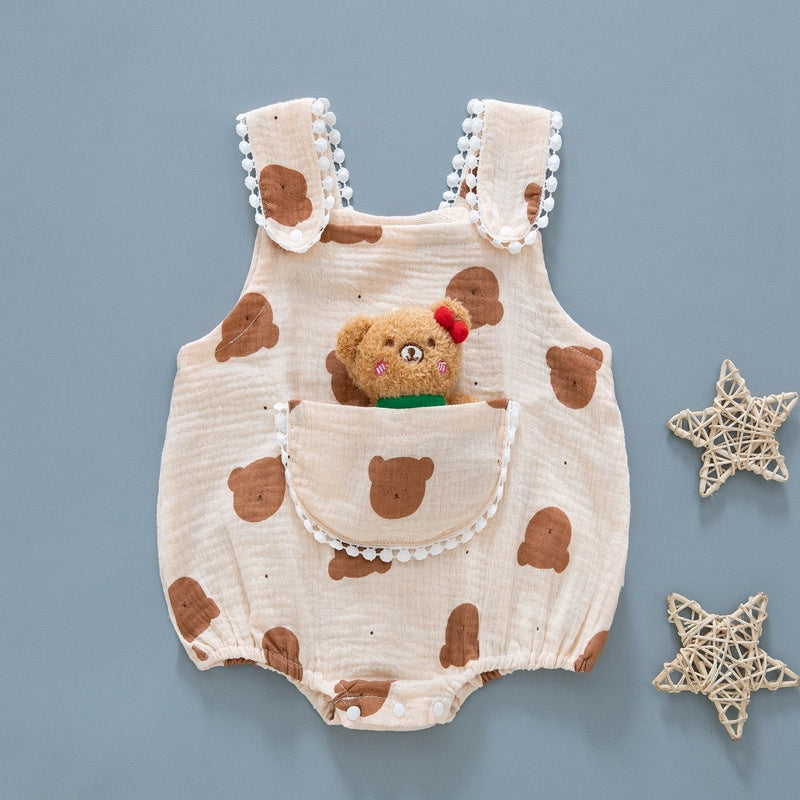 Baby Gauze Doll Romper