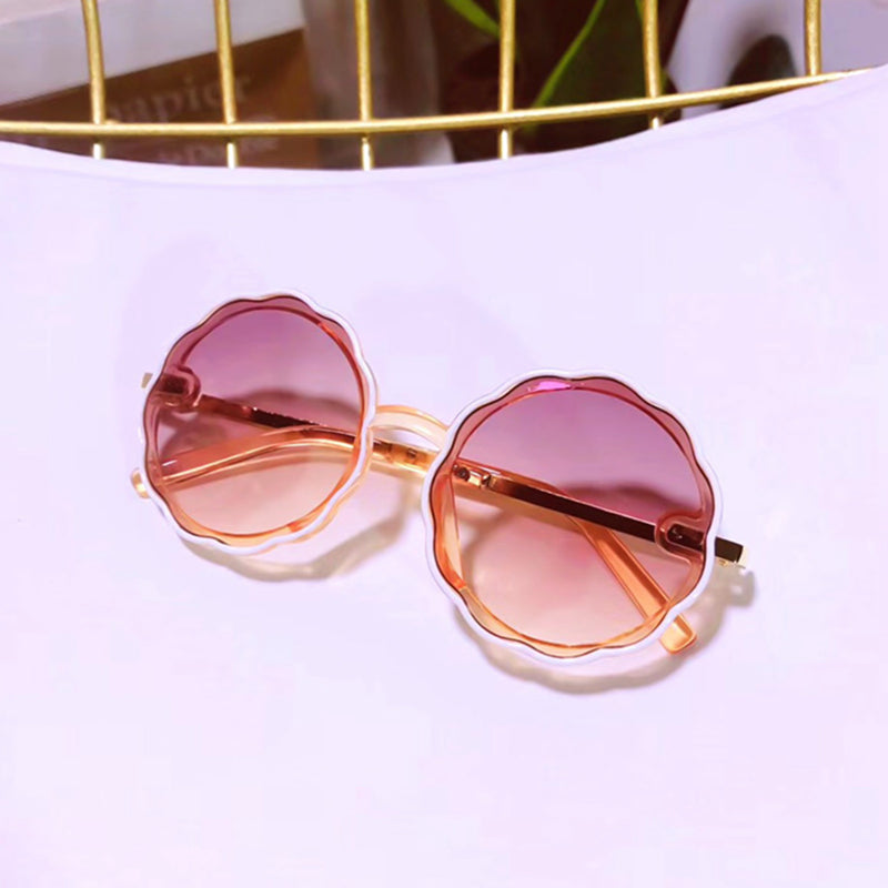 Kids' Vintage Round Sunglasses