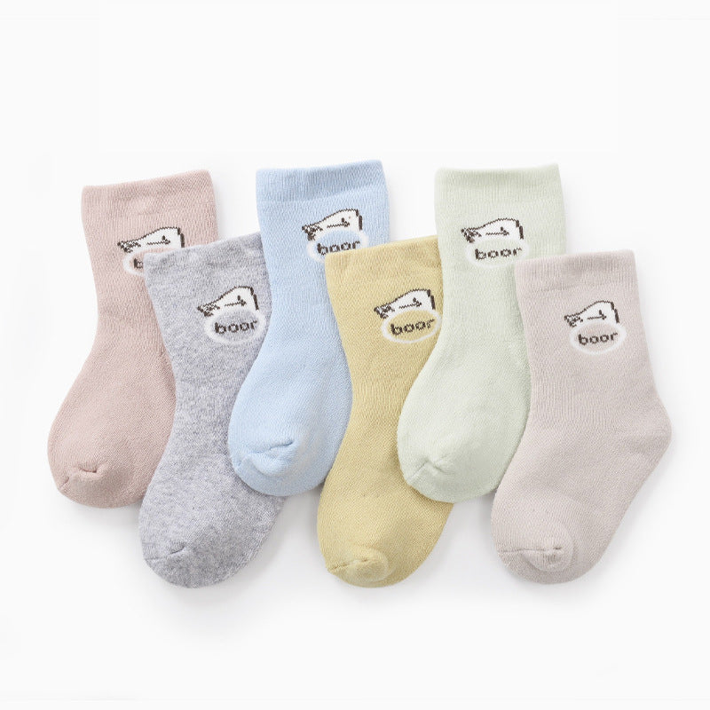 Newborn Thickened Boneless Socks