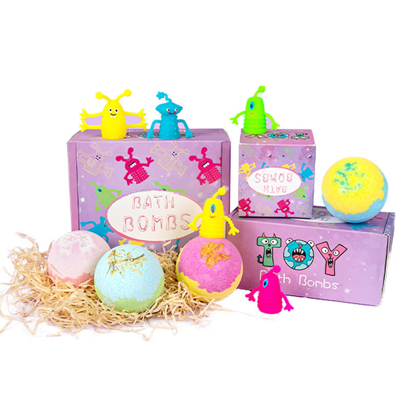 Kids' Bath Salt with Loofah