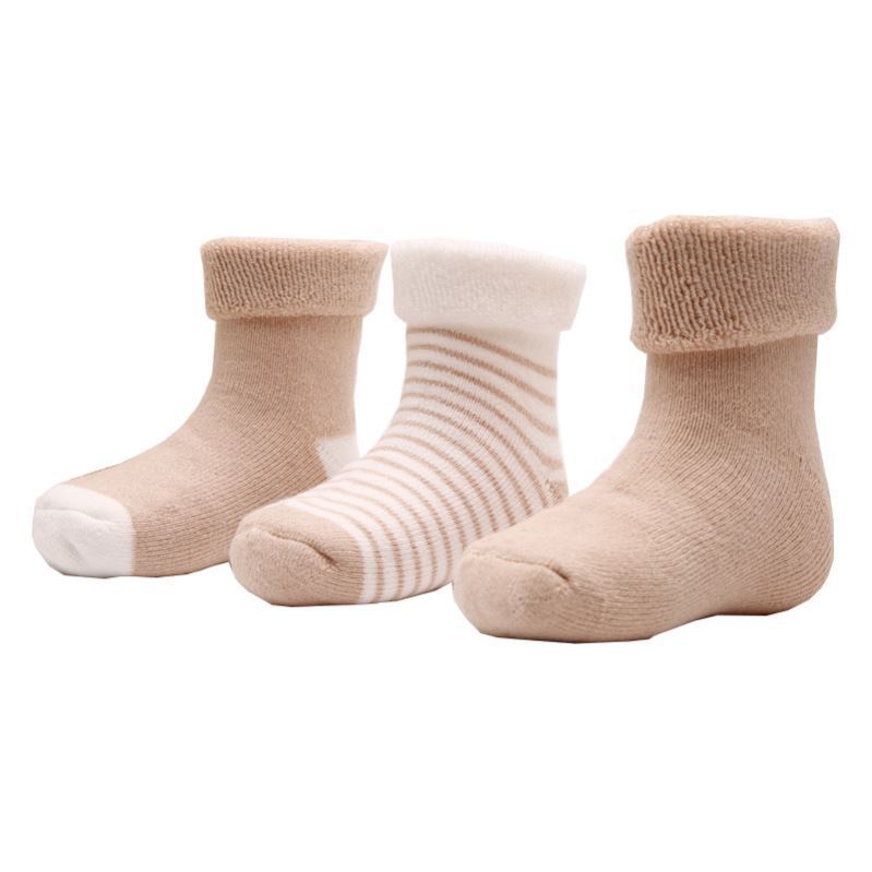 Newborn Soft Warm Socks (3-Pack)