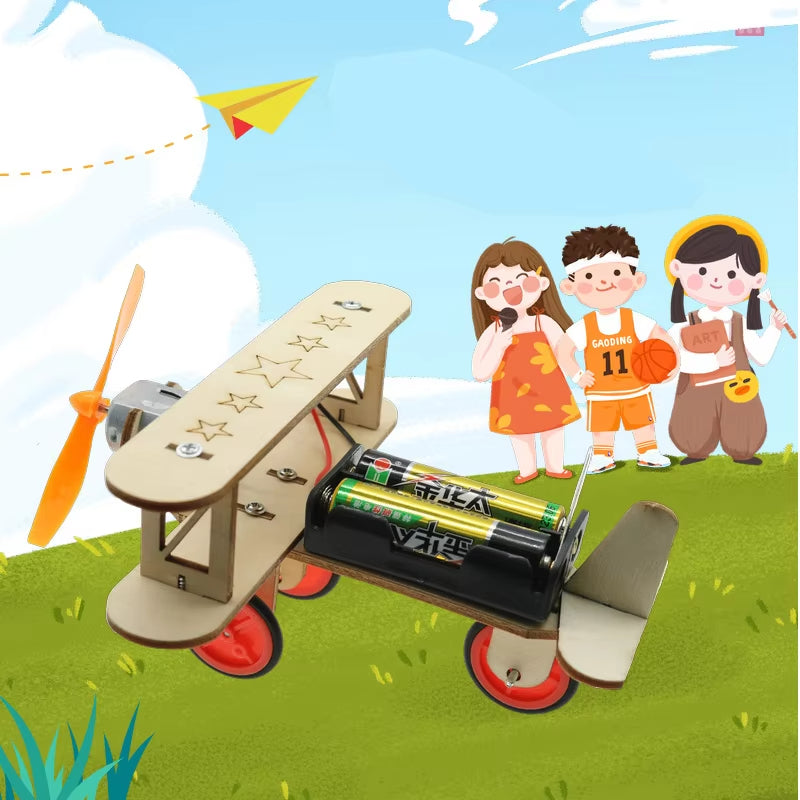 Wooden DIY Airplane Science Kit