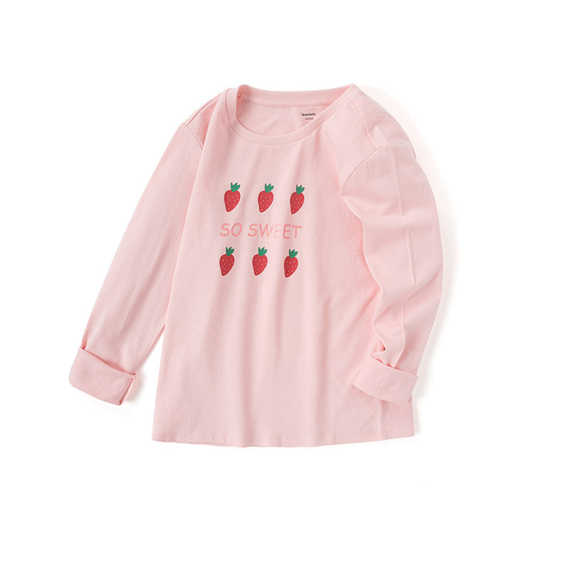 Big Girls' Striped Long-Sleeve Top
