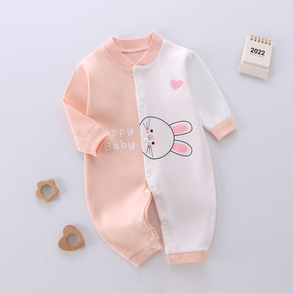 Baby Pure Cotton Long-Sleeve Romper