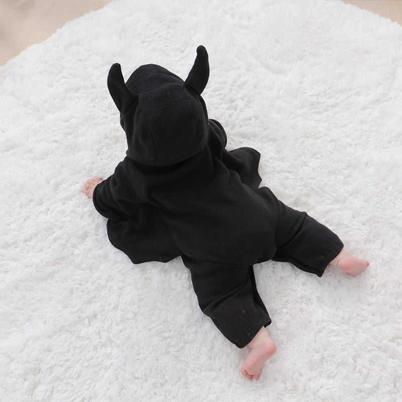 Baby Halloween Hooded Bat Onesie