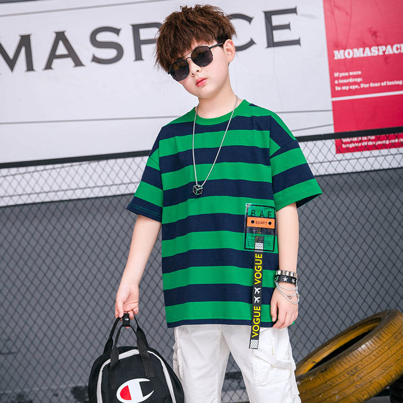 Big Boys' Striped Loose Tee