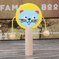 Wooden Rattle Drum