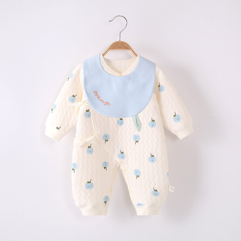Baby Long-Sleeve Cotton Onesie