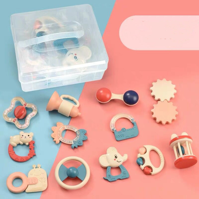 Baby Rattle Educational Gift Set