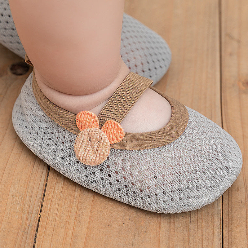 Baby Combed-Cotton Floor Socks