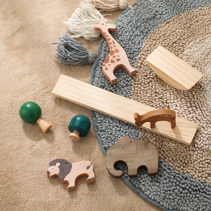 Wooden Animal Balance Seesaw Toy