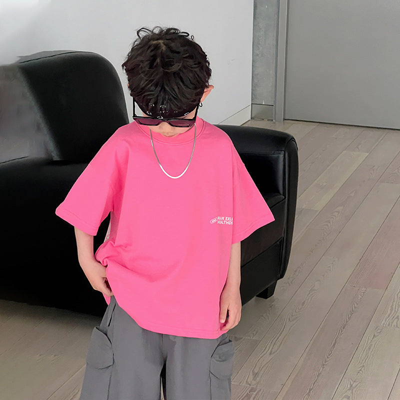 Boys' Back-Print Short-Sleeve Tee