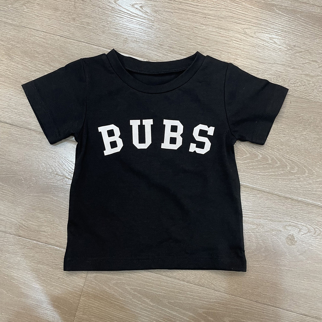 Kids' Letter-Print Pullover Tee