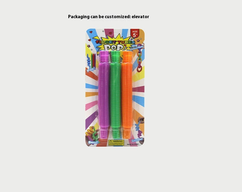 Pop-Tube Stretch Fidget Toy
