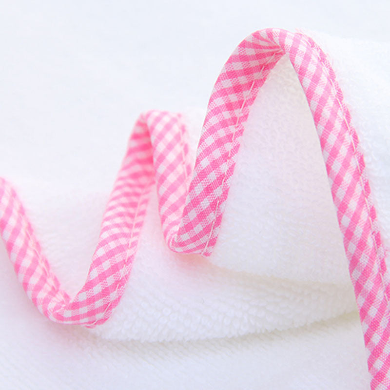 Embroidered Bear Cotton Towel