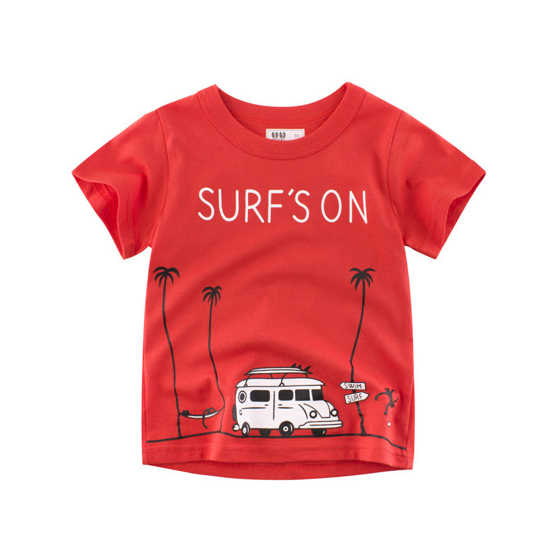Kids' Cartoon Animal Tee
