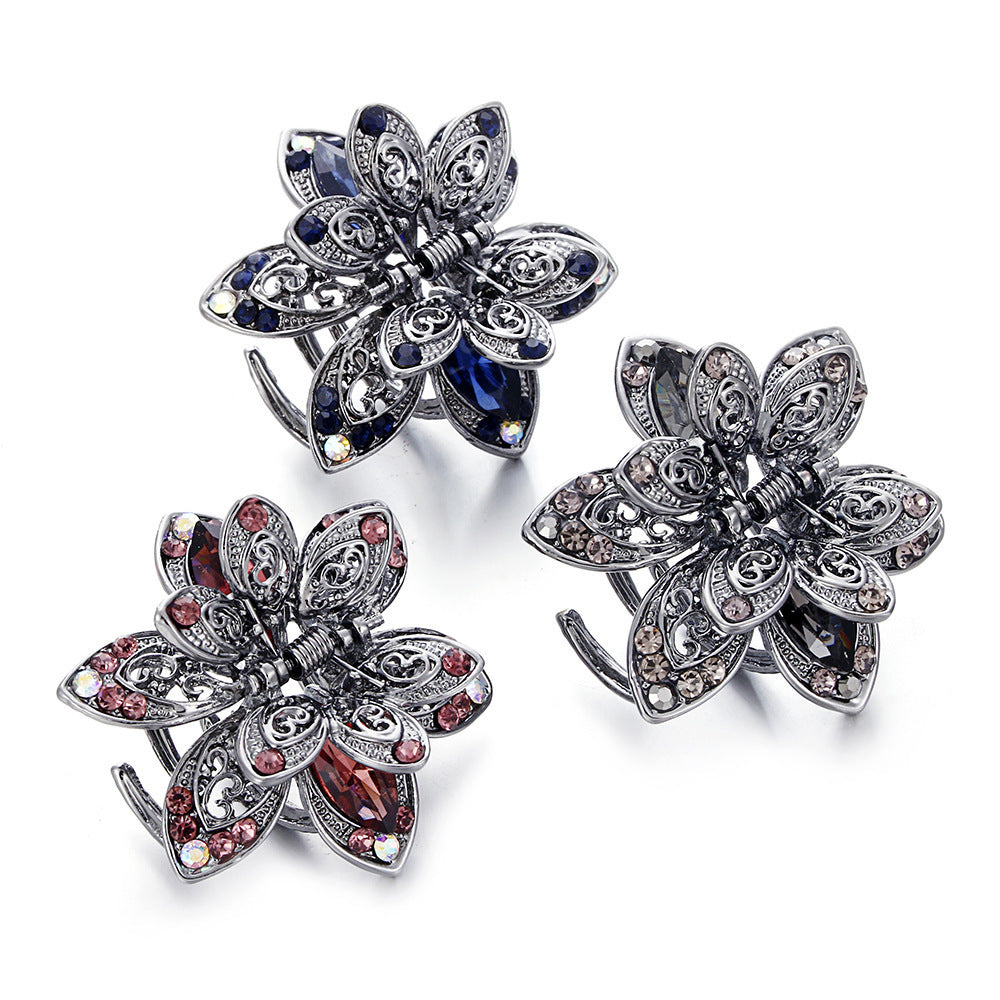 Floral Claw Hair Clip