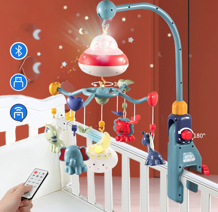 Musical Crib Mobile with Projection
