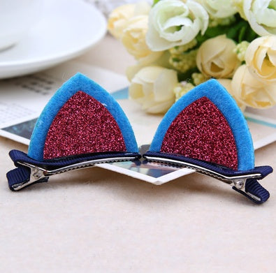 Girls' Cat-Ear Hair Clips
