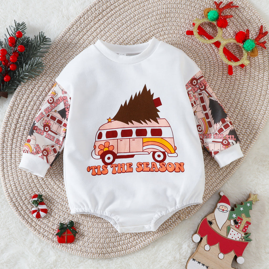 Baby Christmas Cartoon Romper