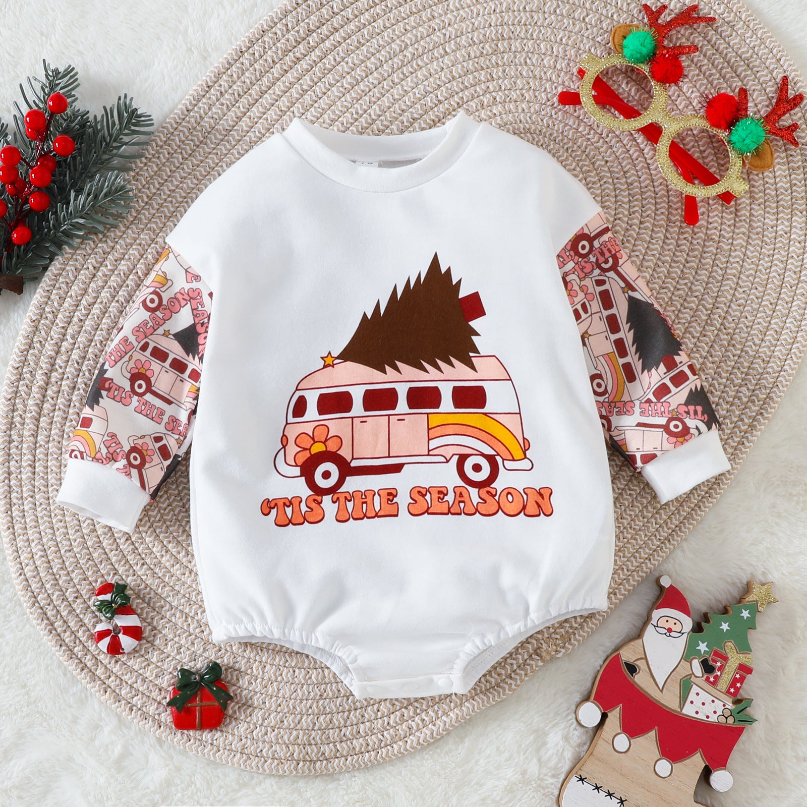 Baby Christmas Cartoon Romper