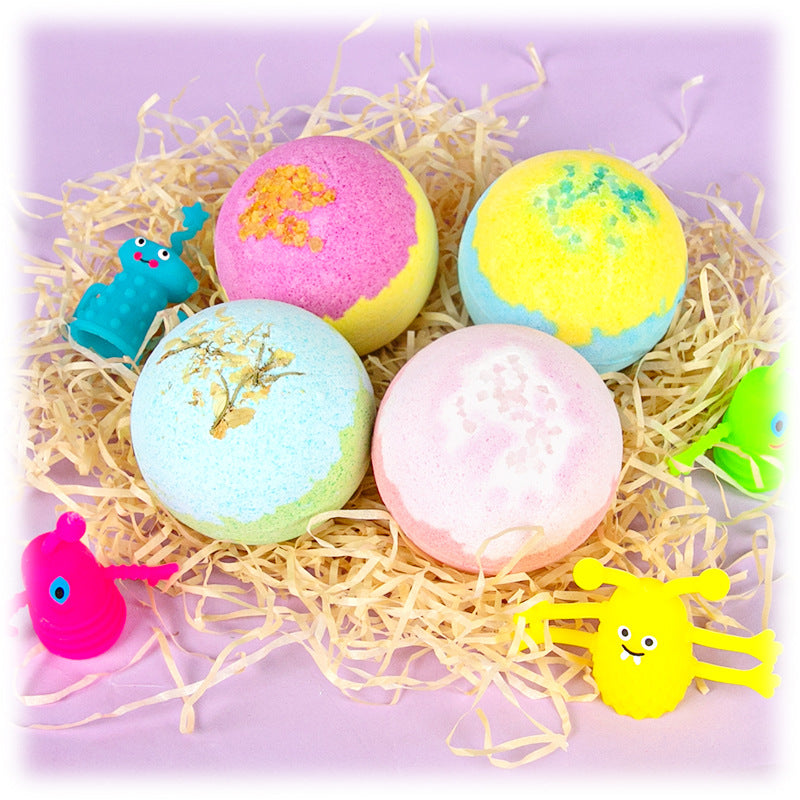 Kids' Bath Salt with Loofah