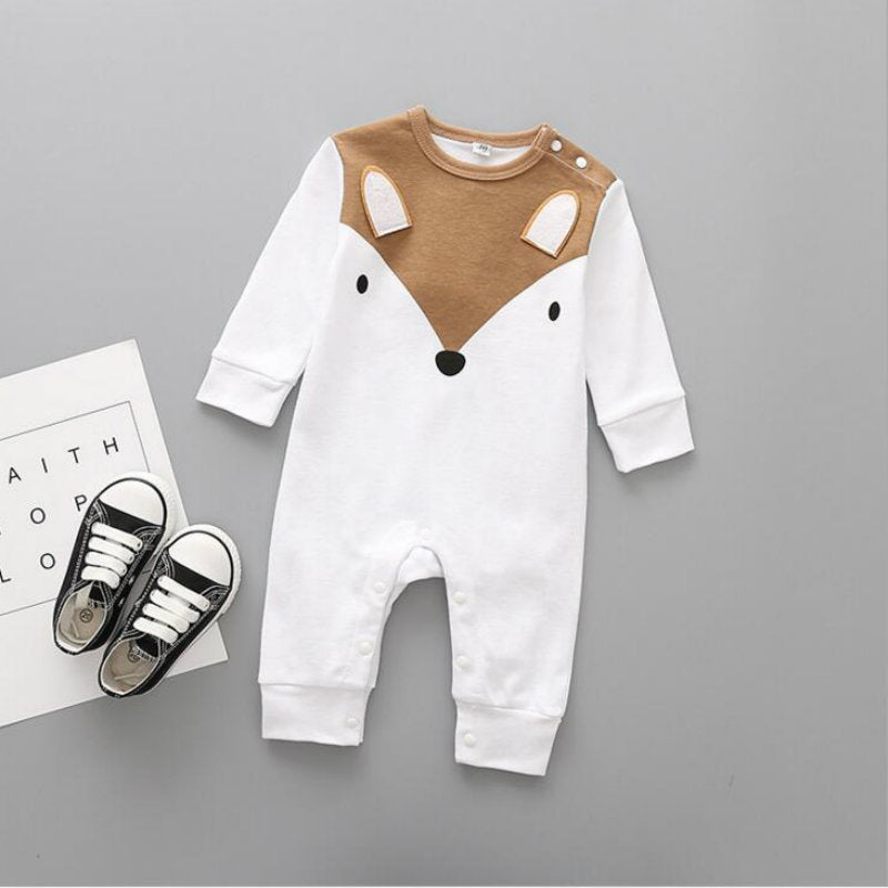 Baby Cotton Long-Sleeve Onesie