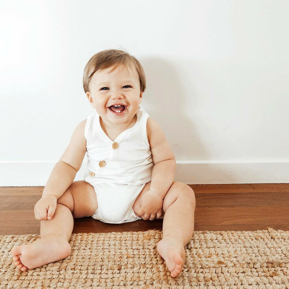 Newborn Natural-Cotton Bodysuit