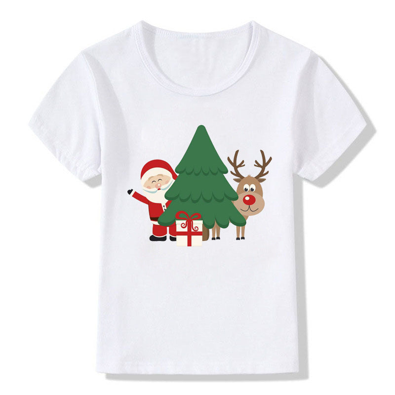 Kids' Christmas Cartoon Tee