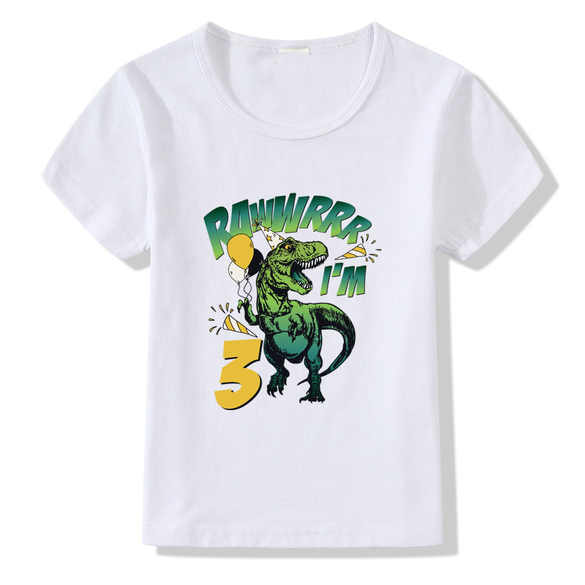 Kids' Birthday Number Tee