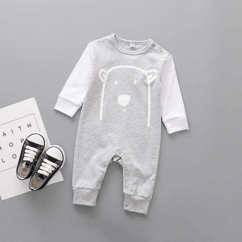 Baby Cotton Long-Sleeve Onesie