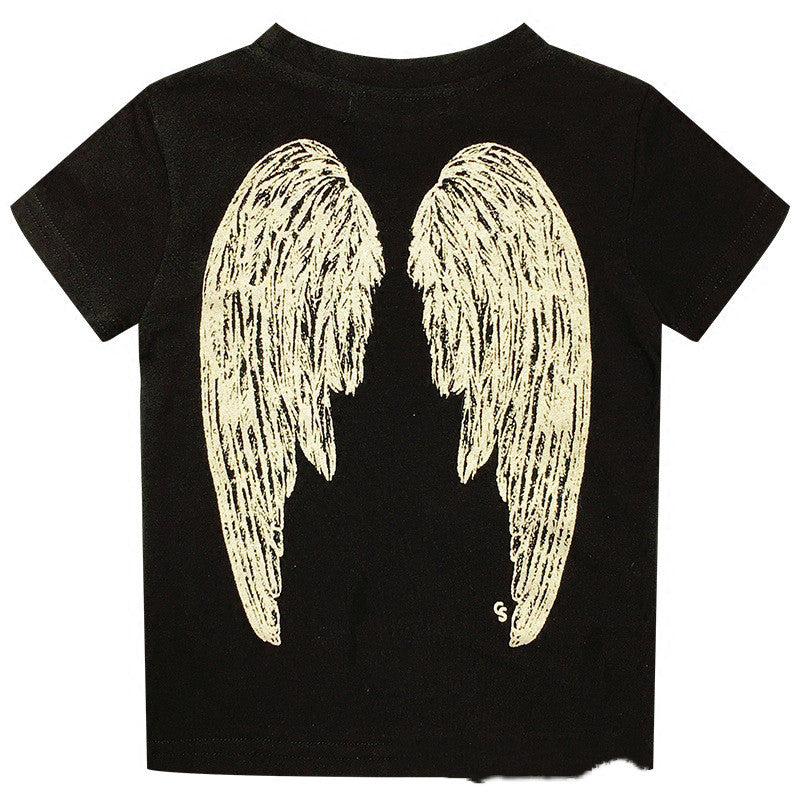 Kids' Angel-Wing Print Tee