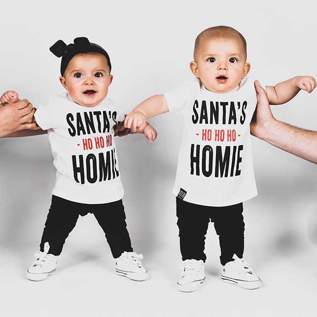 Kids' Letter-Print Cotton Tee