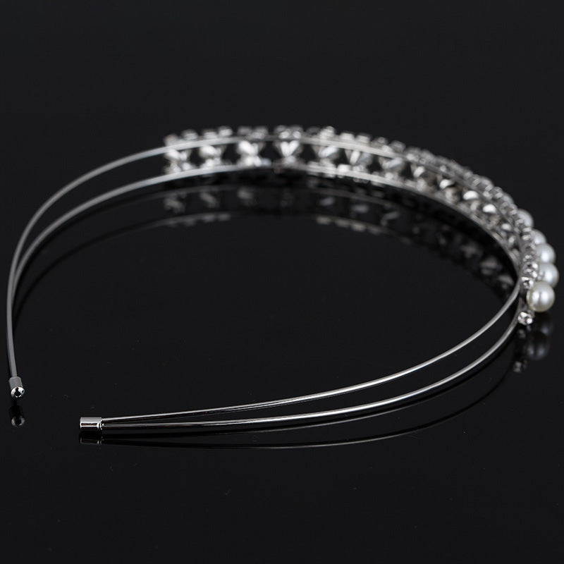 Rhinestone Floral Hair Clip
