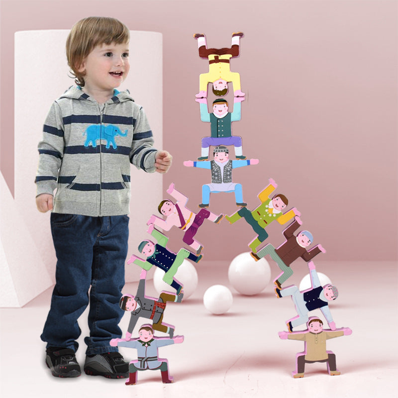 Wooden Building Block Set