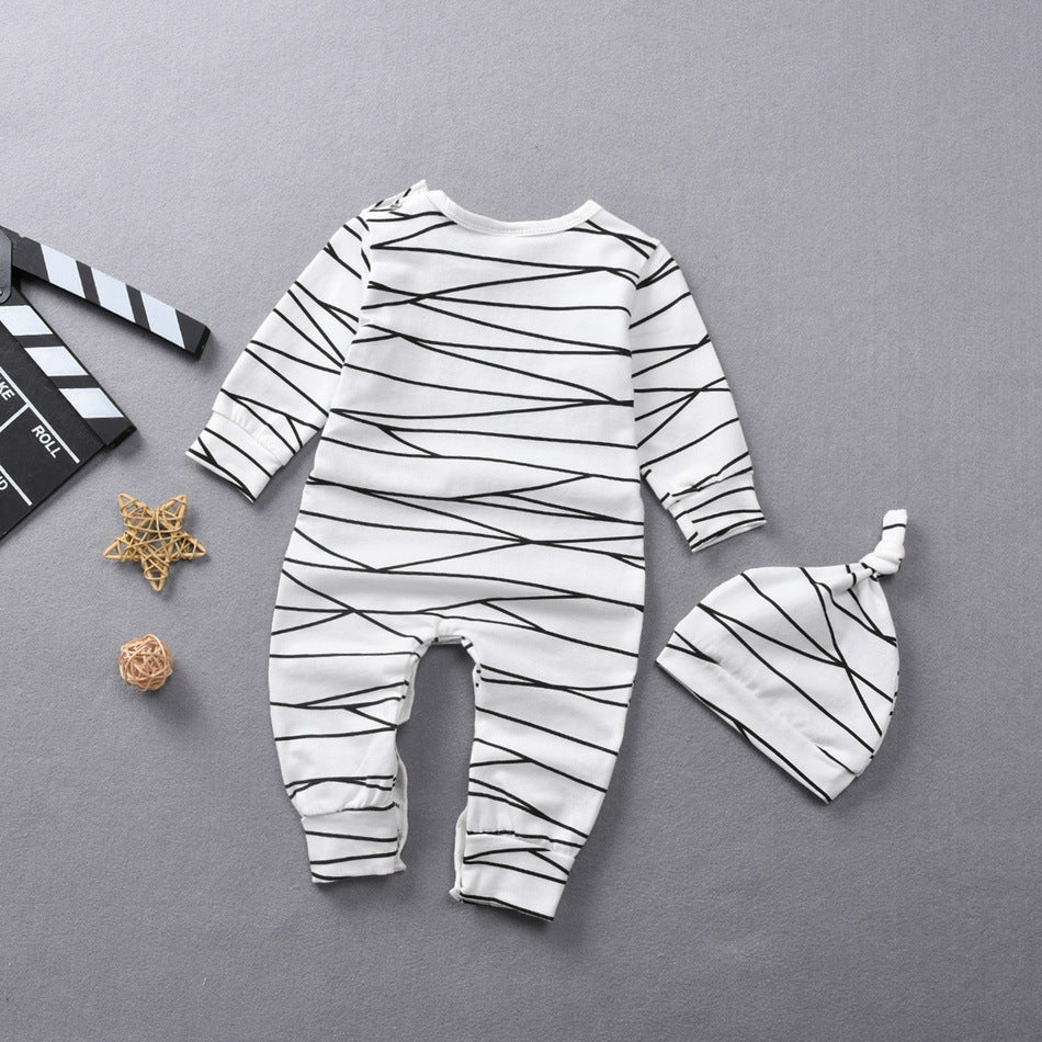 Baby Detachable-Hood Onesie