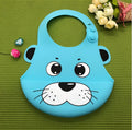 Food-Grade Silicone Cartoon Bib