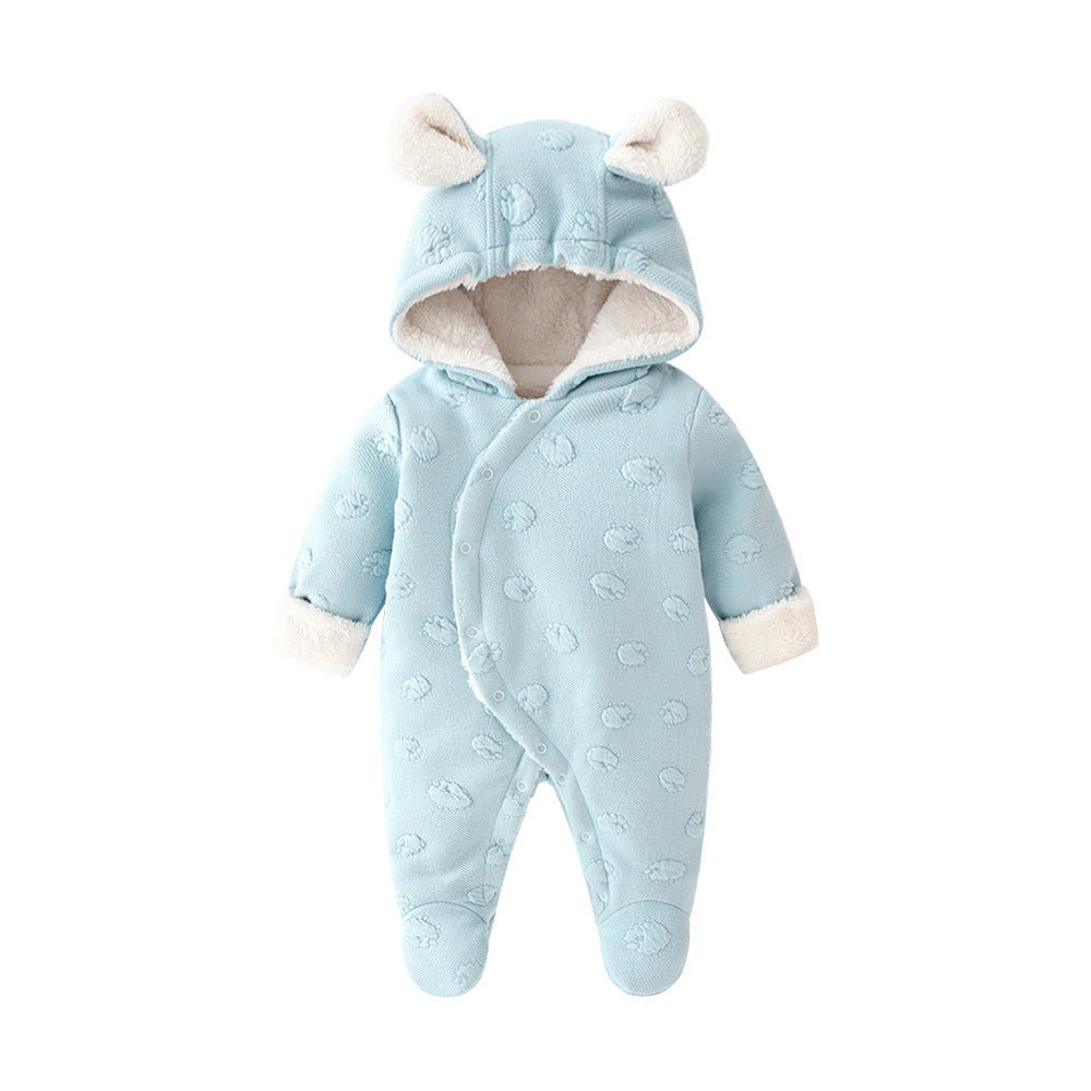 Baby Thickened Long-Sleeve Onesie