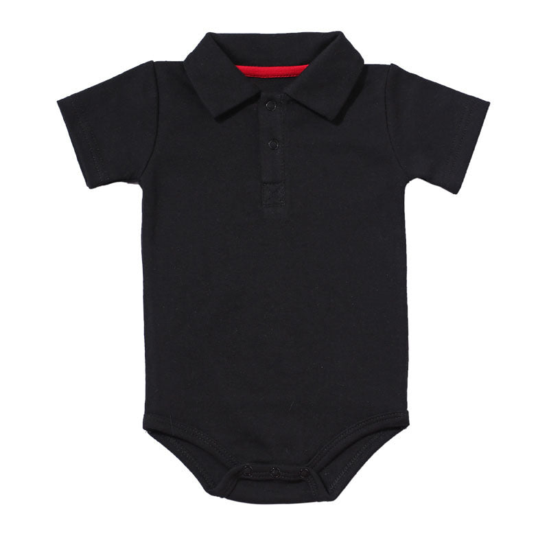 Baby Lapel Cotton Onesie