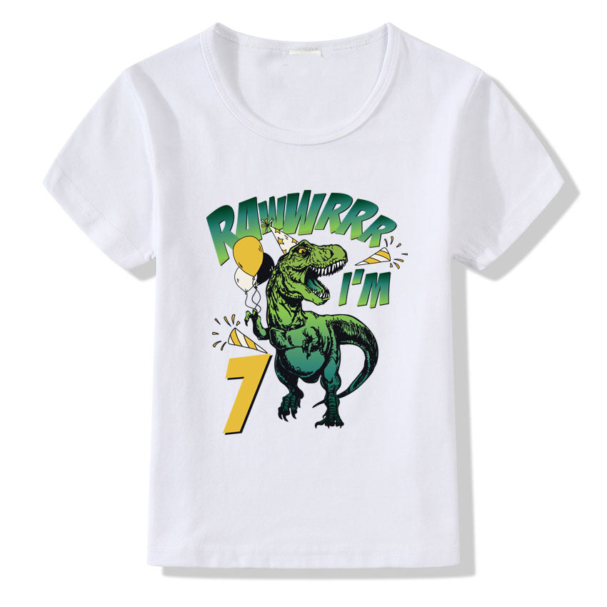 Kids' Birthday Number Tee