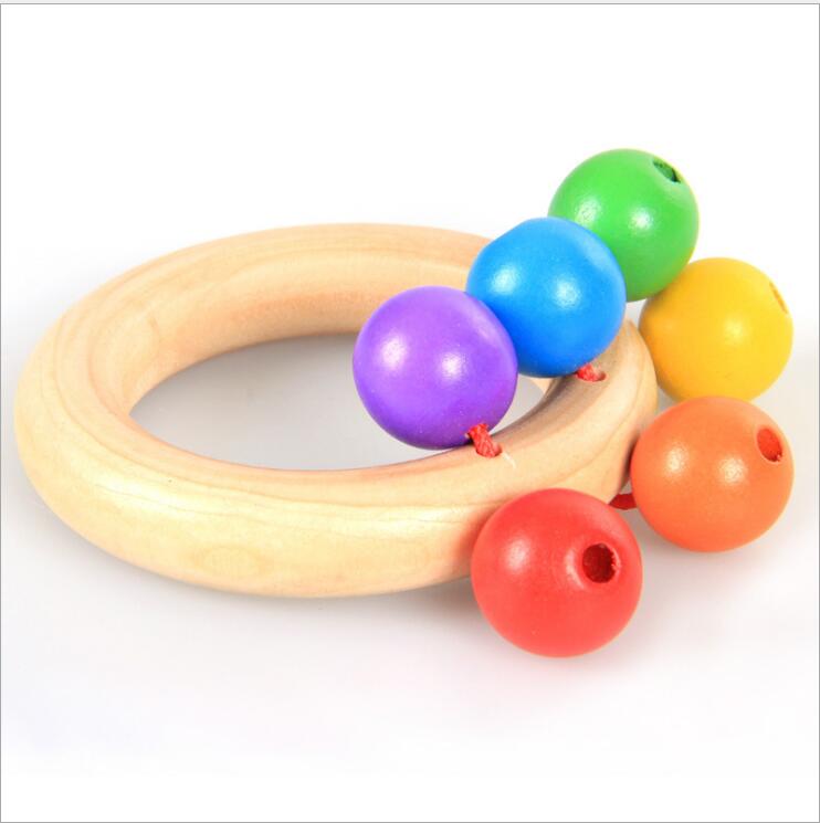 Wooden Hand Rattle