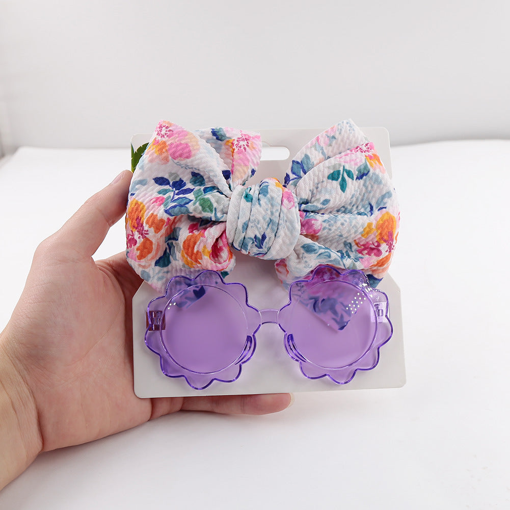 Kids' Sunglasses & Headband Set