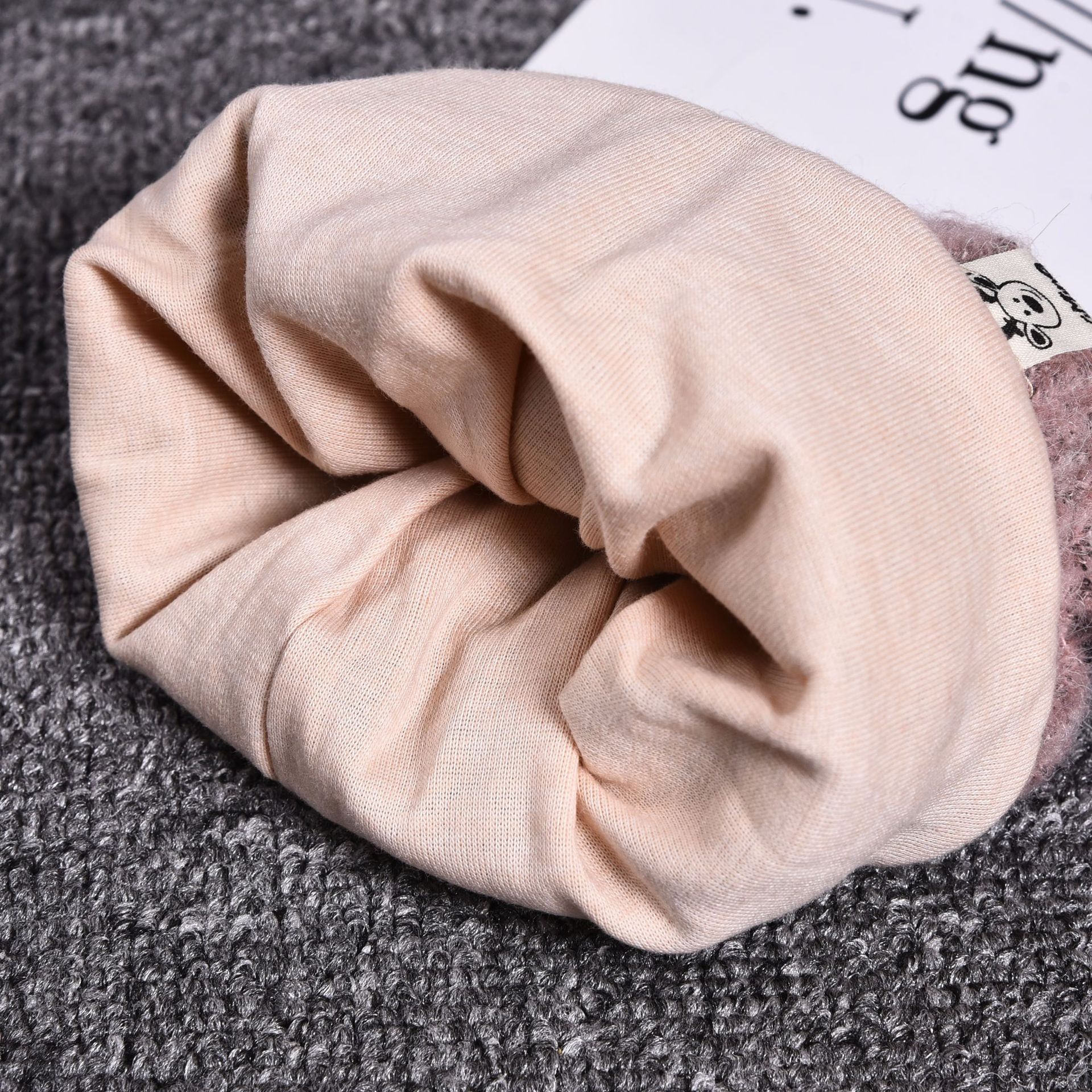 Baby Warm Knit Pom Hat