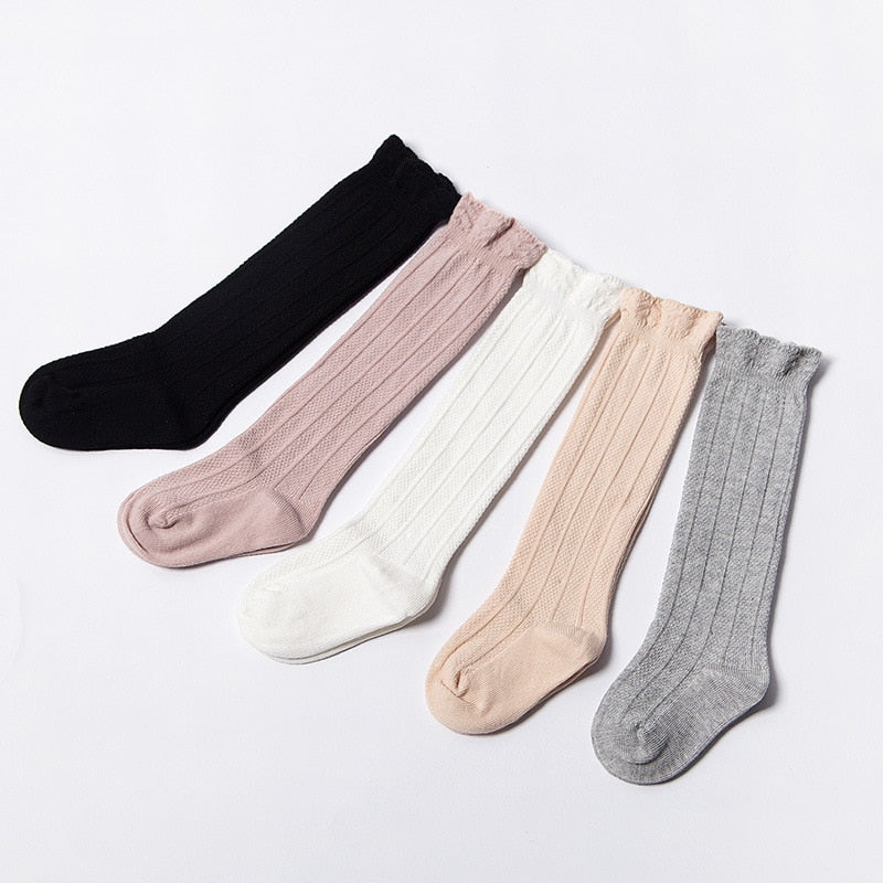 Baby Solid-Color Cotton Socks