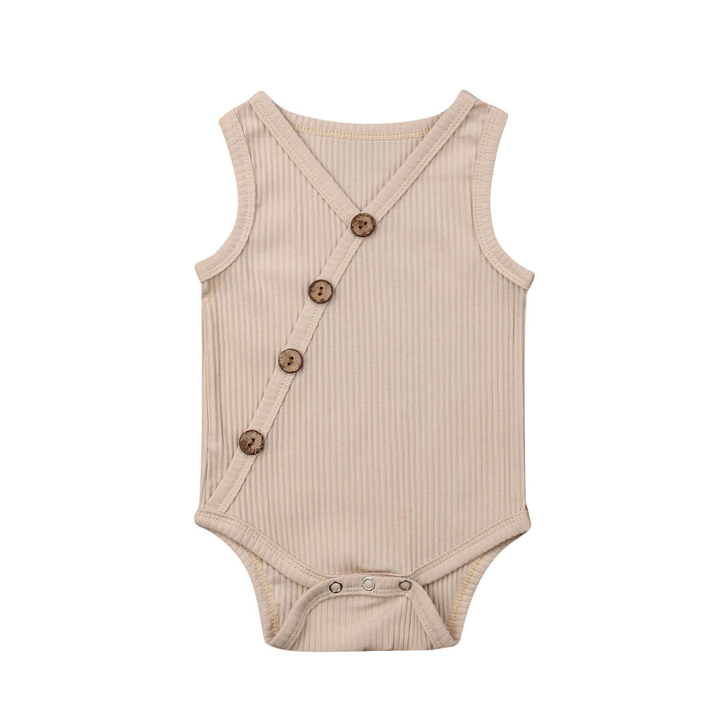 Newborn Natural-Cotton Bodysuit