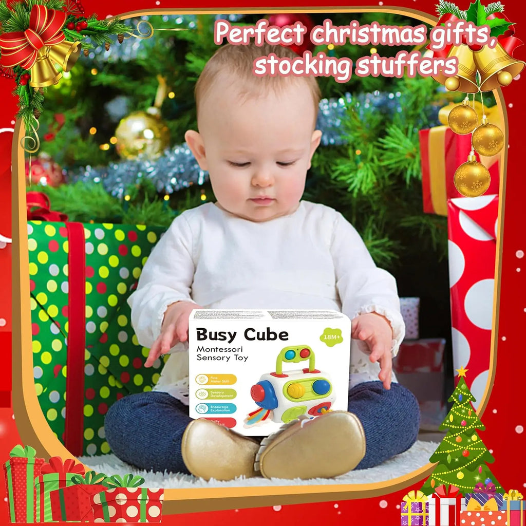 9-in-1 Busy Cube Activity Toy
