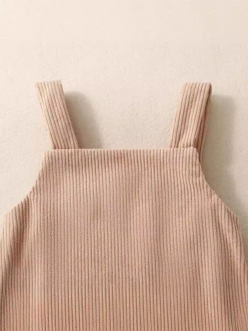 Baby Corduroy Sleeveless Romper