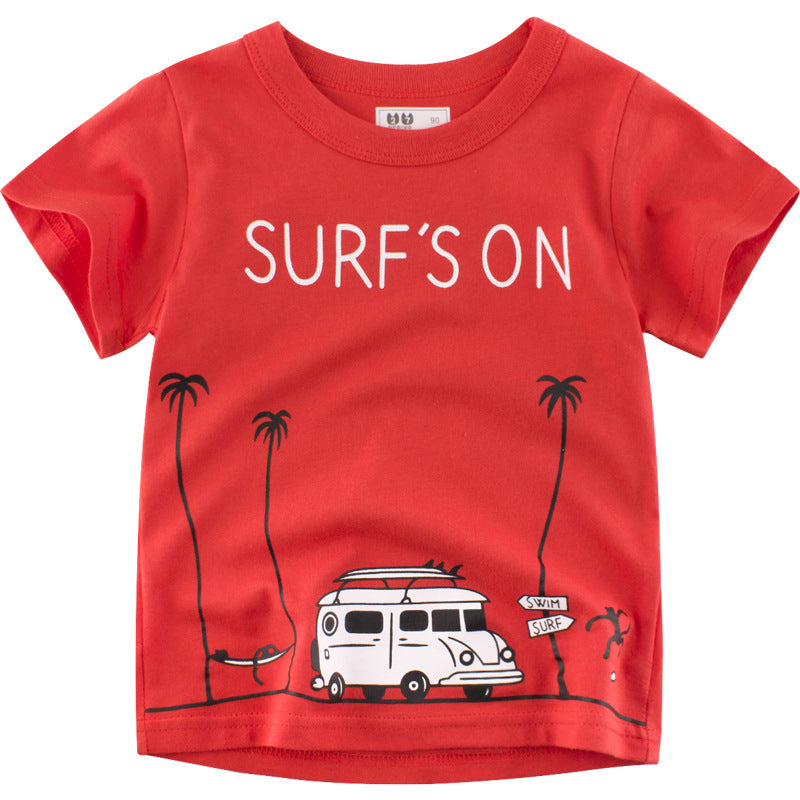 Kids' Cartoon Animal Tee