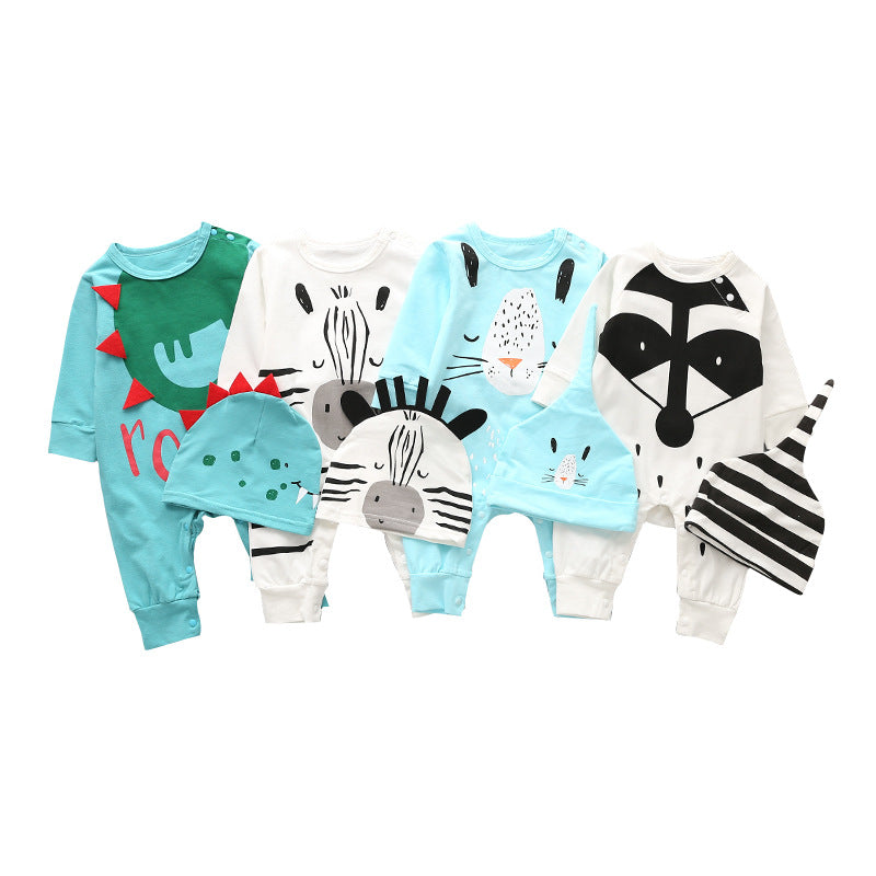Baby Detachable-Hood Onesie